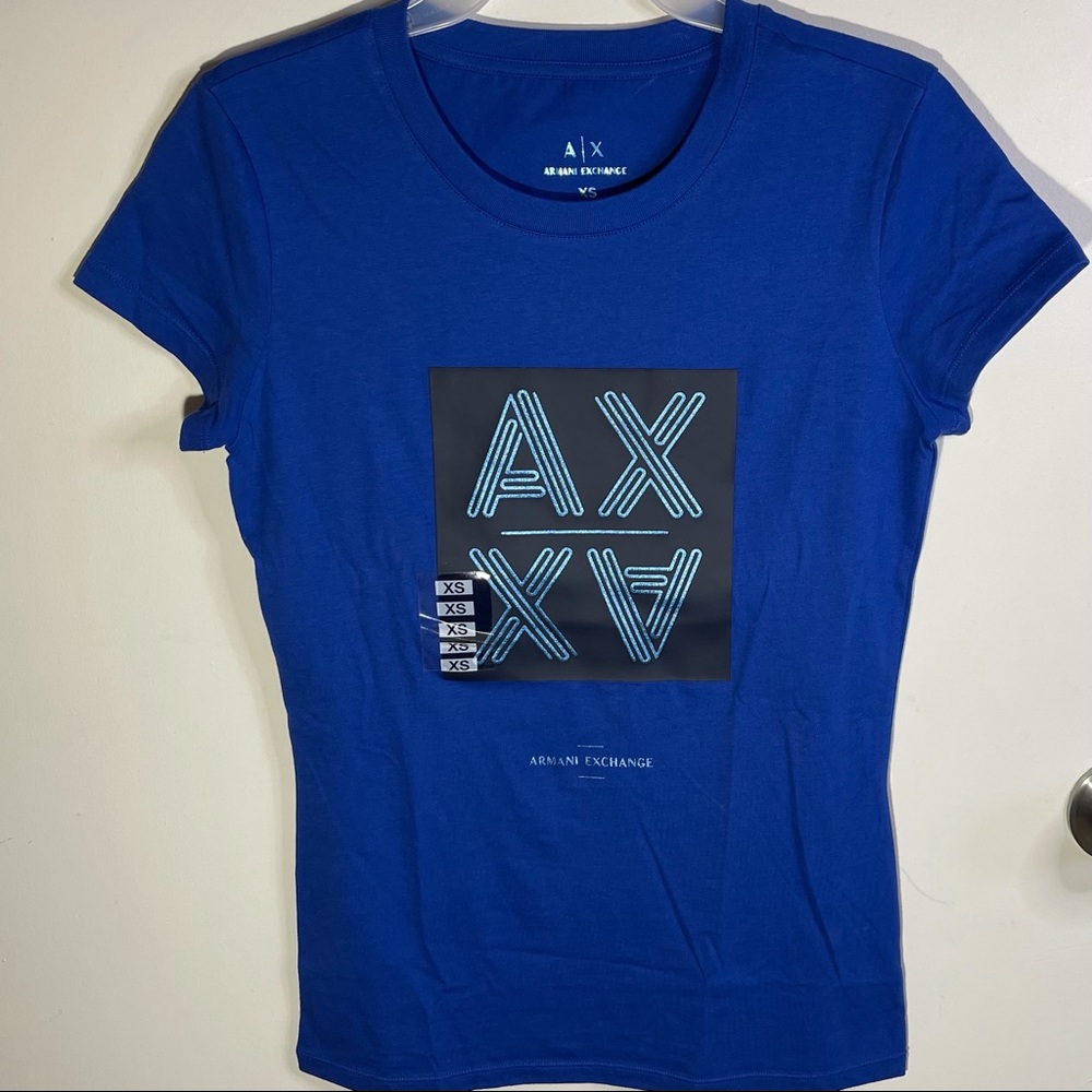 Armani Exchange Women’s XS T shirt Blue